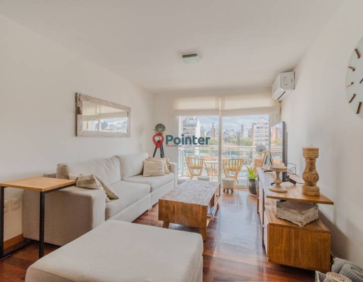 Alquilo apartamento de 1 dormitorio con terraza al frente, Pocitos