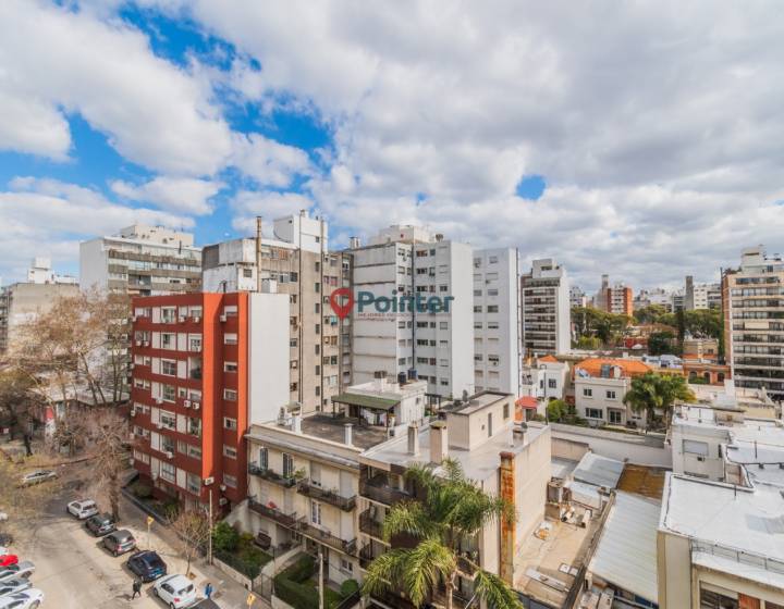 Alquilo apartamento de 1 dormitorio con terraza al frente, Pocitos