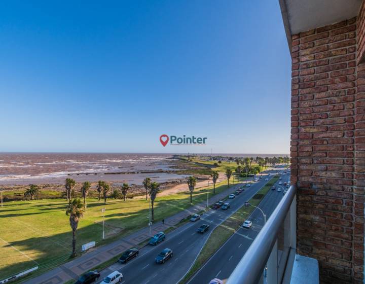 Alquilo apartamento de 2 dormitorios + escritorio, garaje y box, Rambla de Punta Carretas