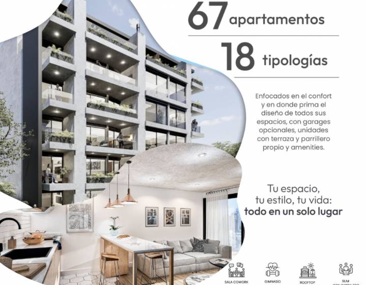 Apartamentos tres cruces monoambiente