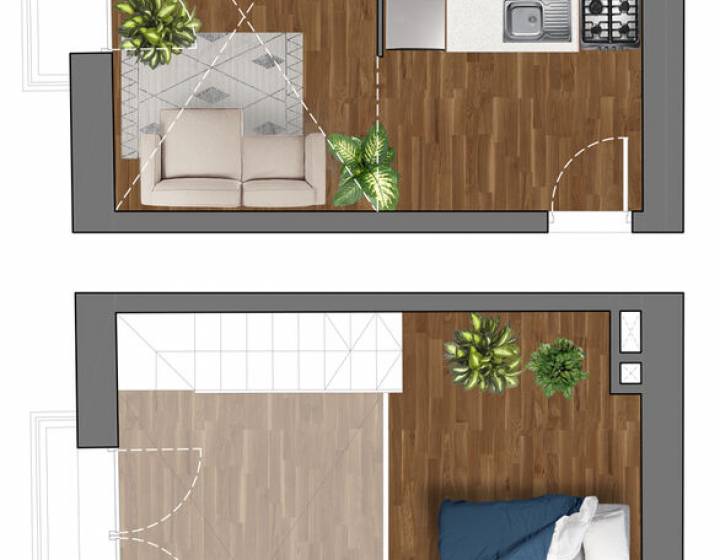 Generaci&oacute;n 45 - Lofts - Unidad 202
