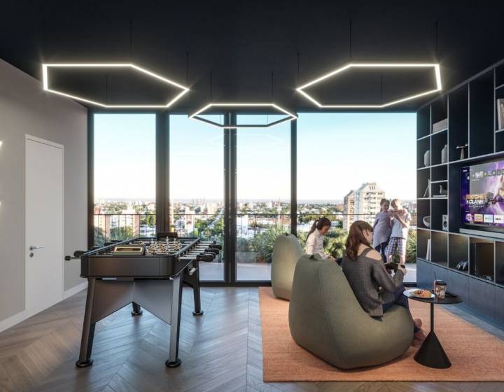 Venta de apartamento de dos dormitorios a estrenar en La blanqueada