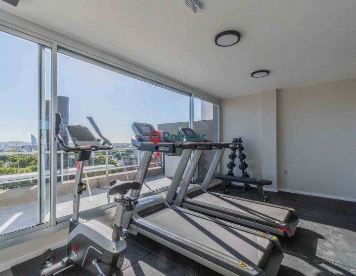 Penthouse 2 dormitorios / Terraza con parrillero