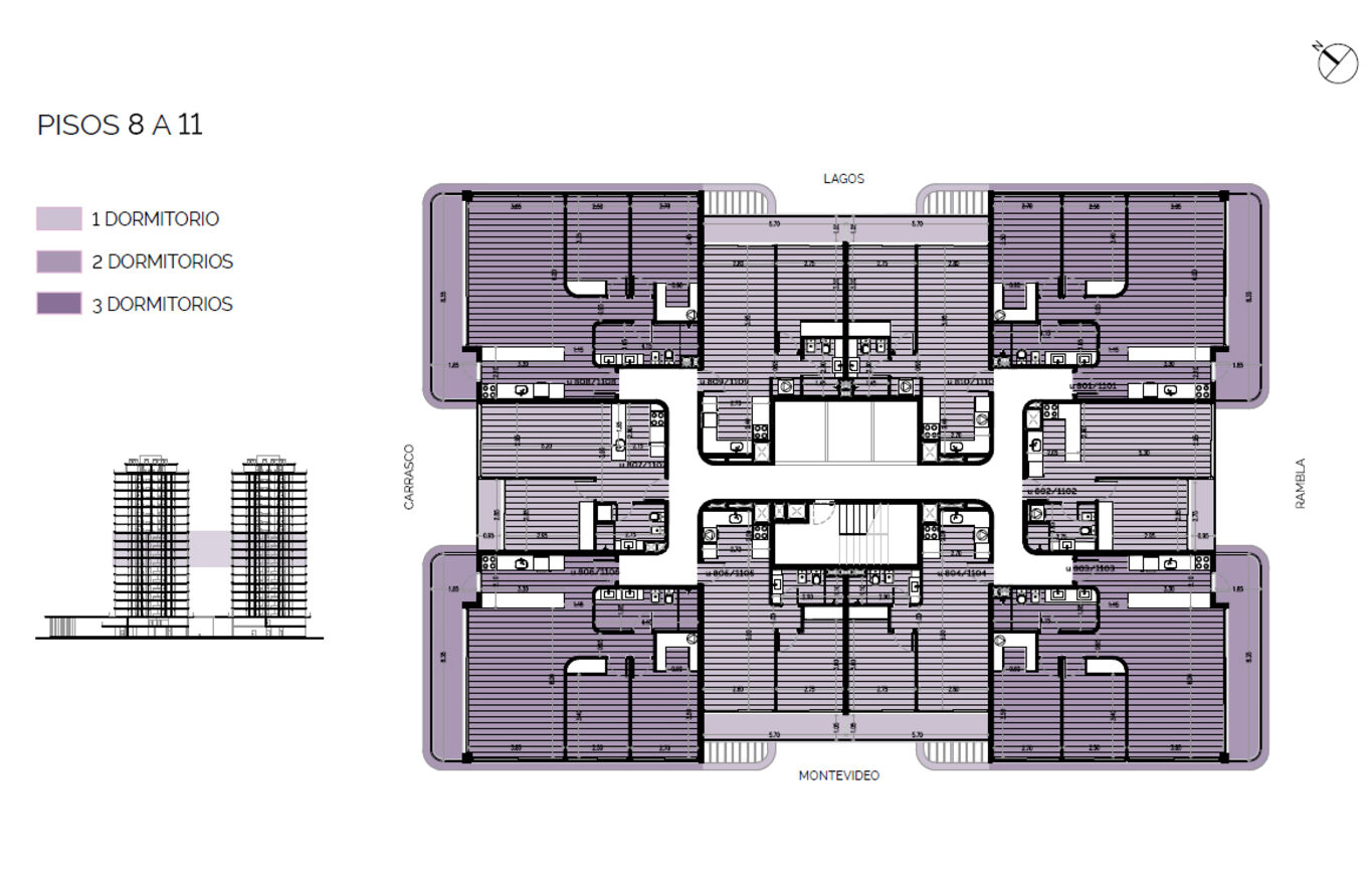 Apartamento 1 Dormitorio en Torres Cristalinas — imagen 4