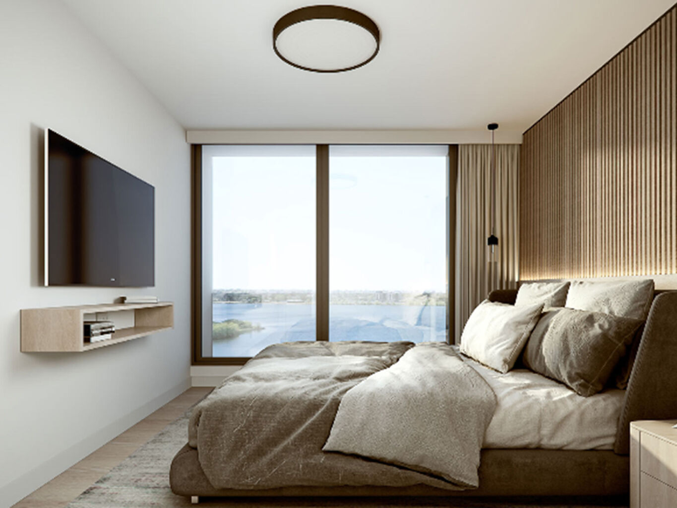 Apartamento a Estrenar Frente al Lago Calcagno — imagen 4