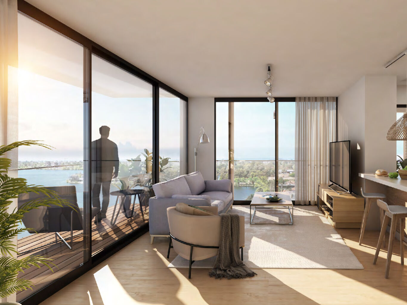 Apartamento a Estrenar Frente al Lago Calcagno — imagen 2