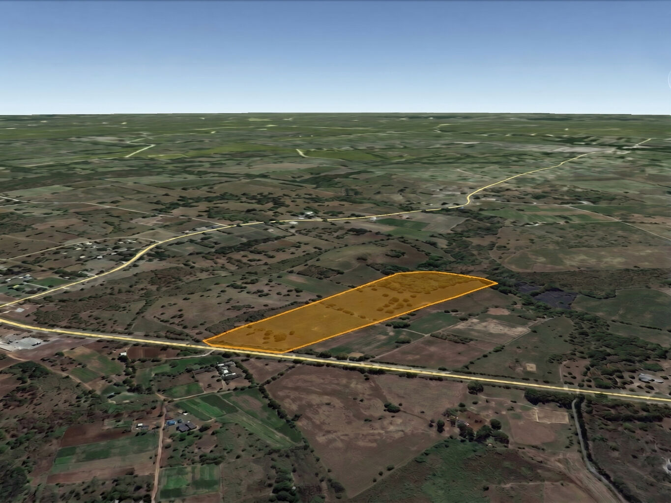 70 Ha sobre Ruta 102