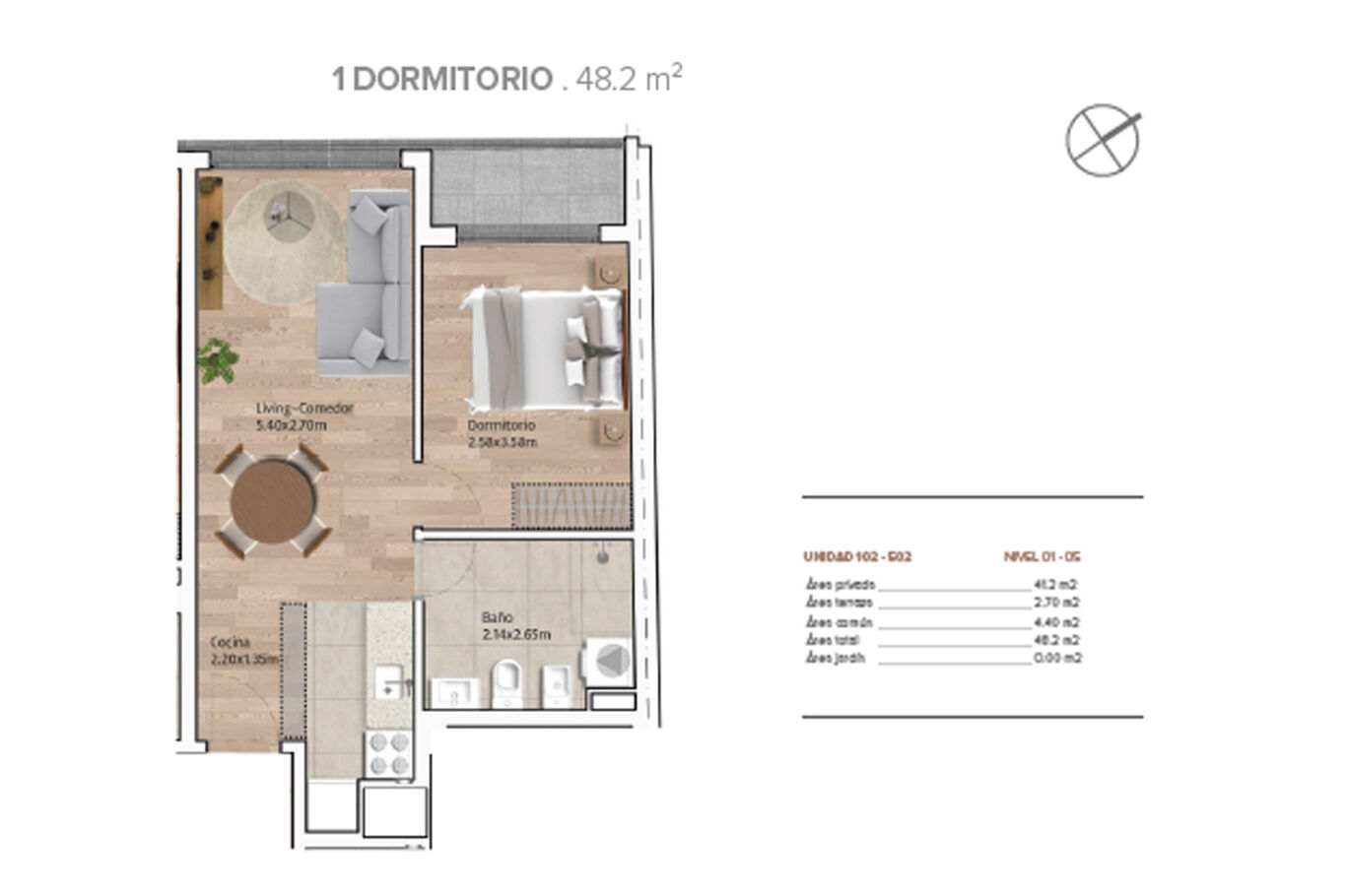 Apartamento con Renta en Ventura Urquiza y Moreno — imagen 7