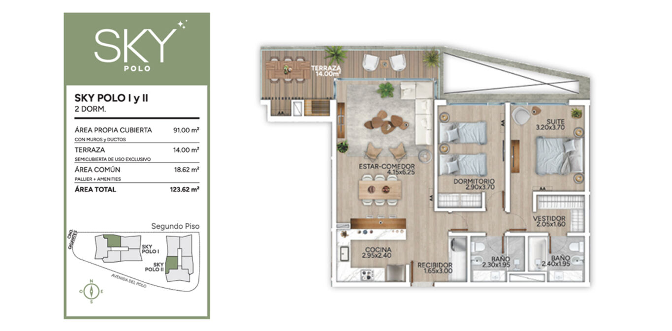 Apartamento en Venta en Sky Polo — imagen 11