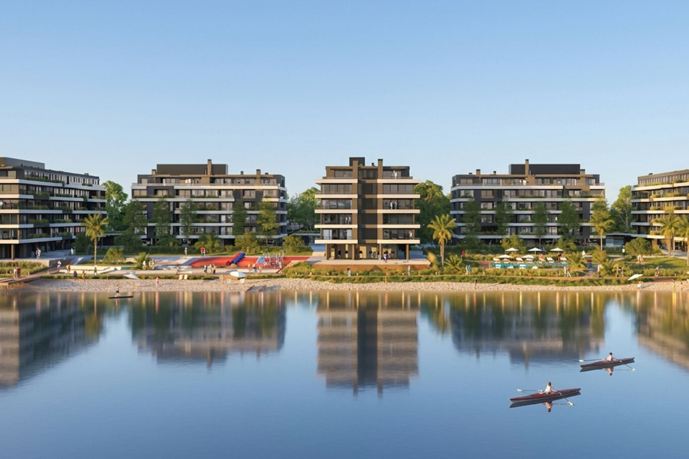 Apartamento Frente al Lago en Grou Lagún.