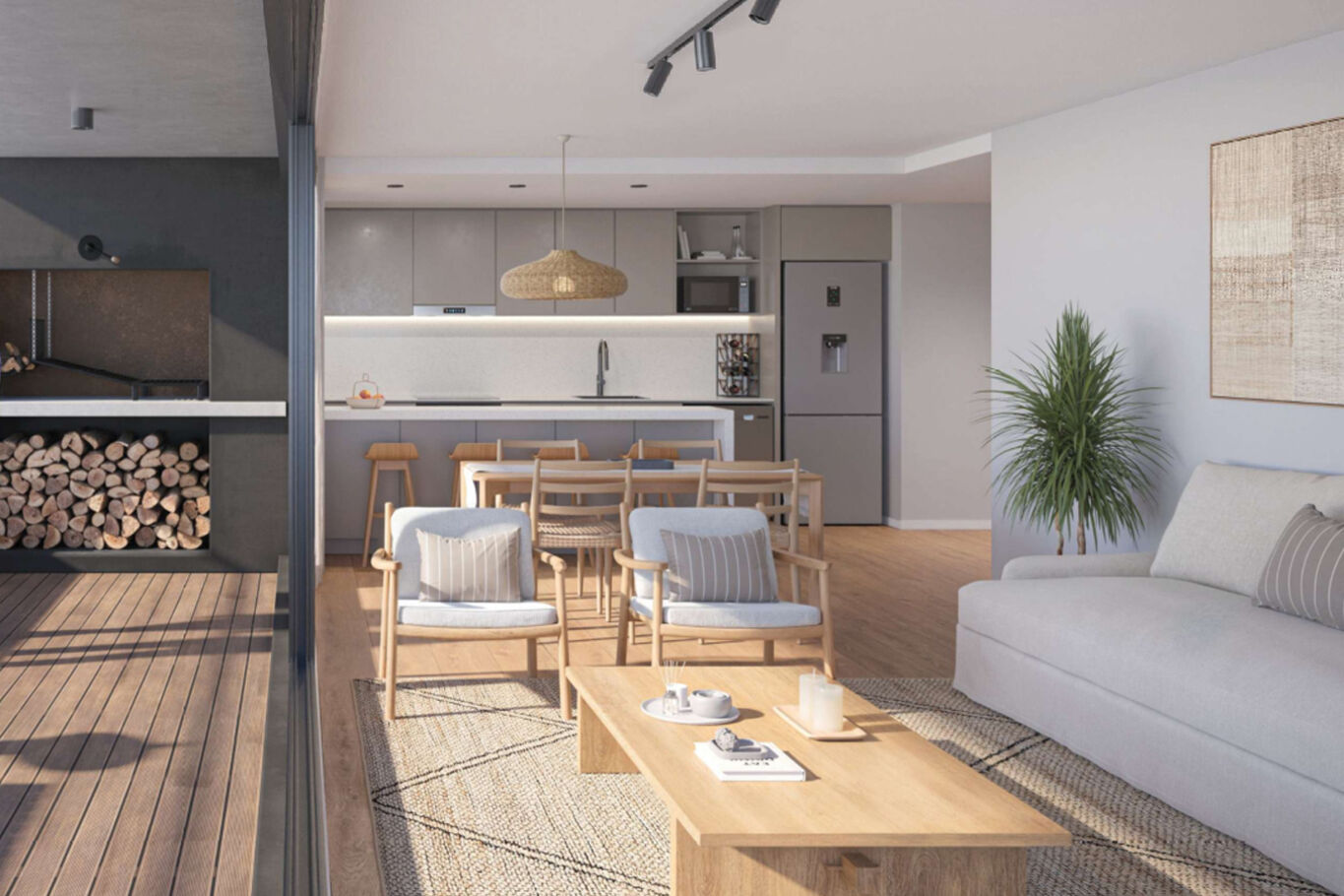Apartamento Frente al Lago en Grou Lagún. — imagen 6