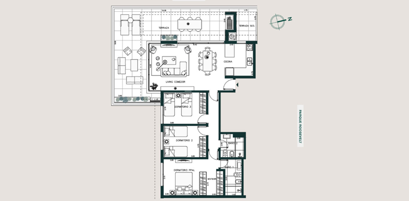 Penthouse en Venta en Grou Bosque — imagen 13