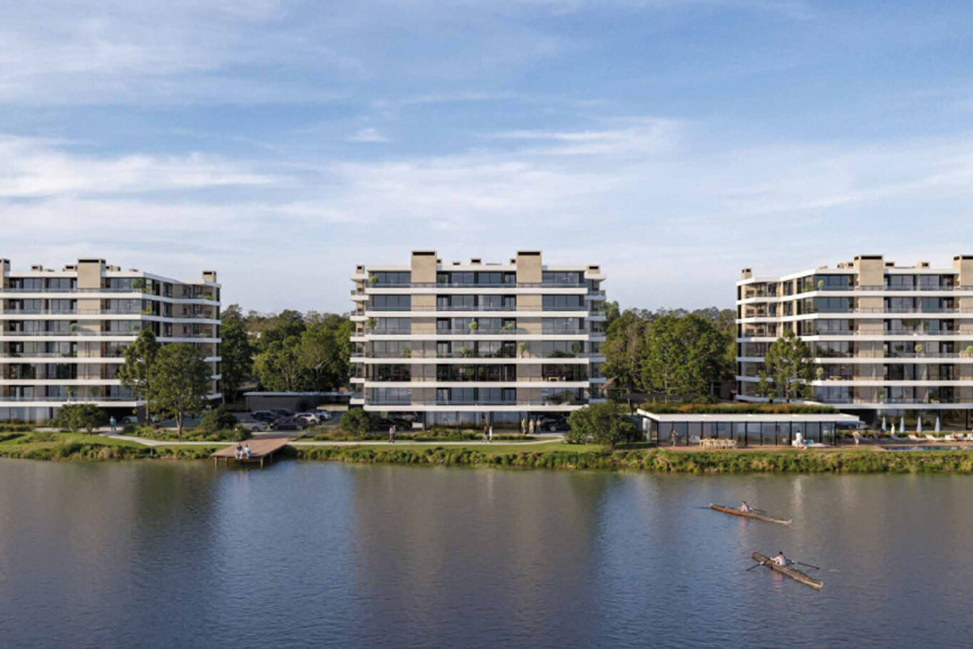 Apartamento con Vista al Lago en Grou Rowing — imagen 2