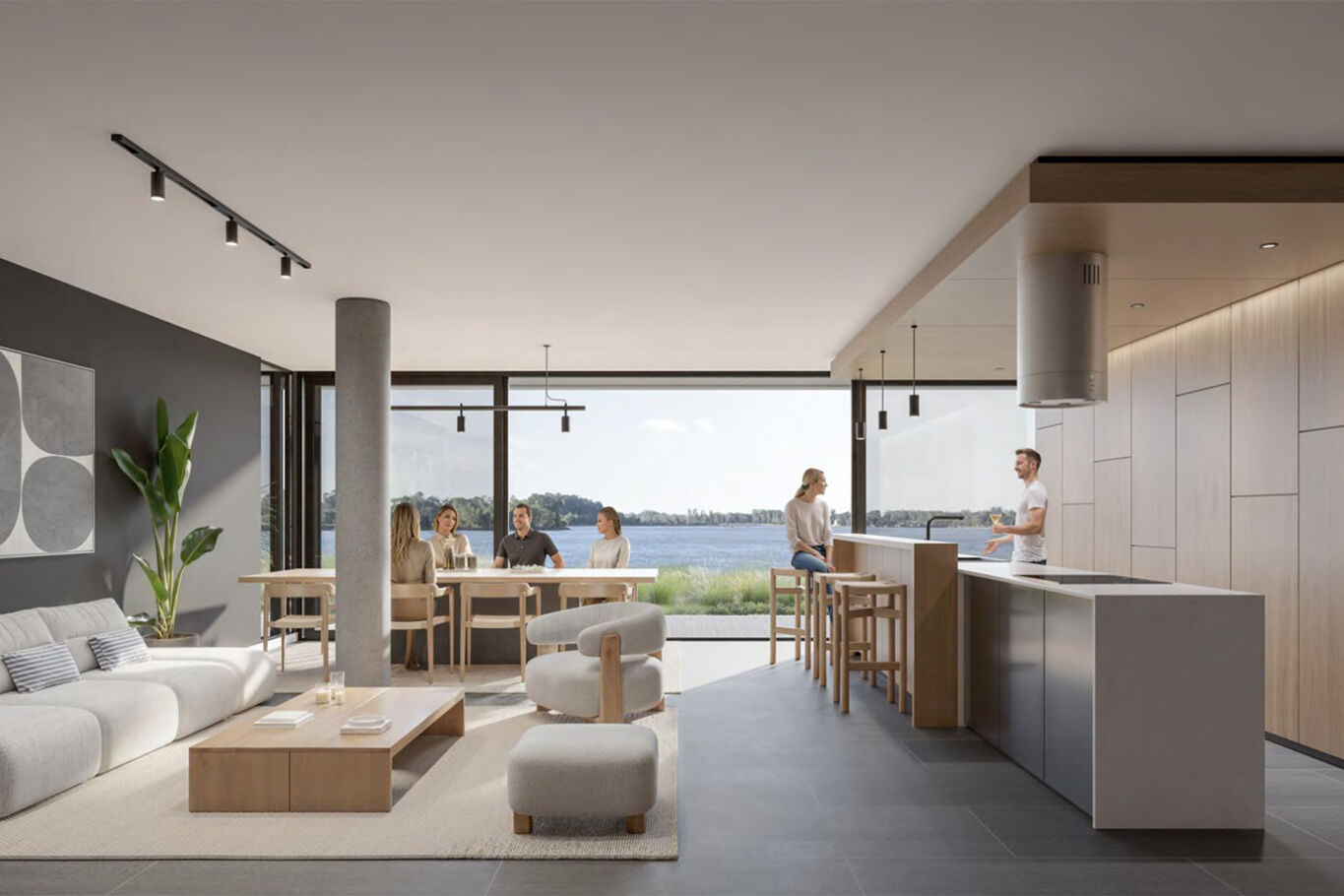 Apartamento con Vista al Lago en Grou Rowing — imagen 9