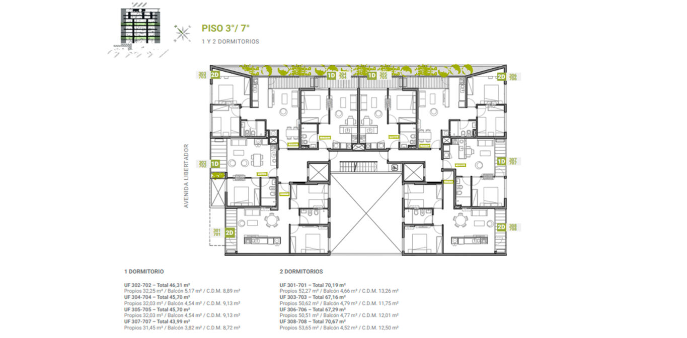 Apartamento en 01 Libertador — imagen 12
