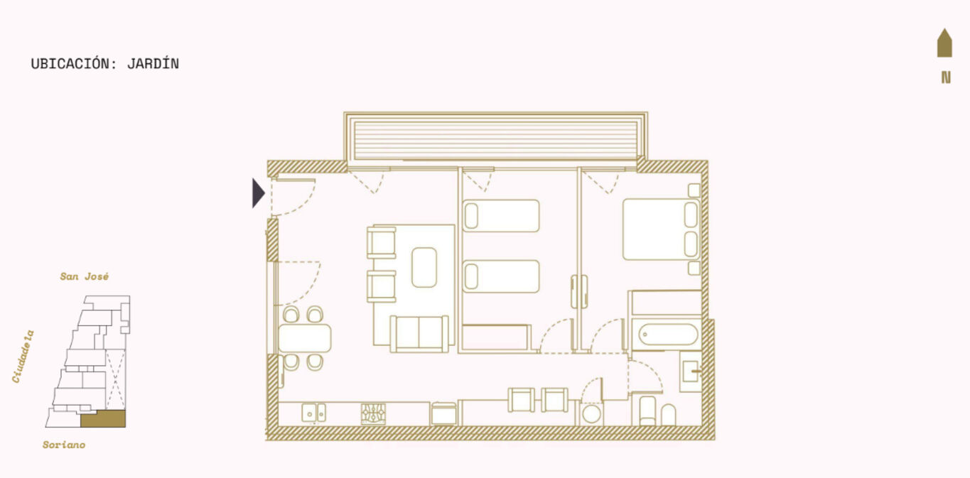 Apartamento con Renta en Alma Duc, Ciudad Vieja — imagen 13