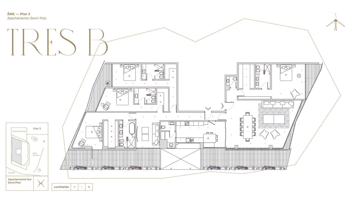 Apartamento de 4 Dormitorios en Venta en Ame — imagen 5