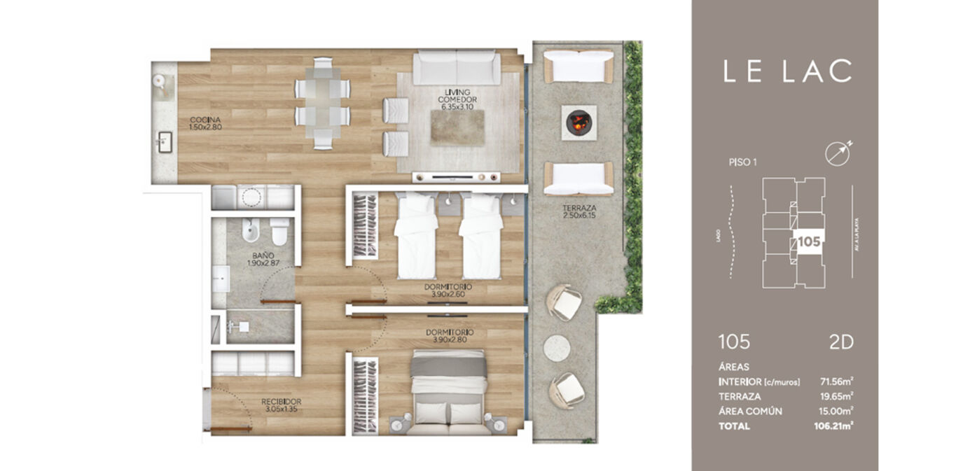 Apartamento en Venta en Parque Miramar — imagen 7