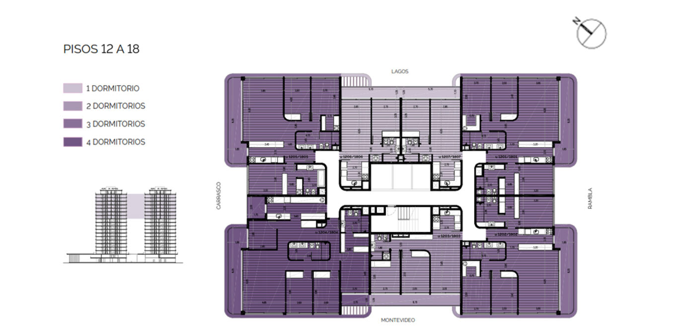 Apartamento en Piso Alto en Parque Miramar — imagen 5