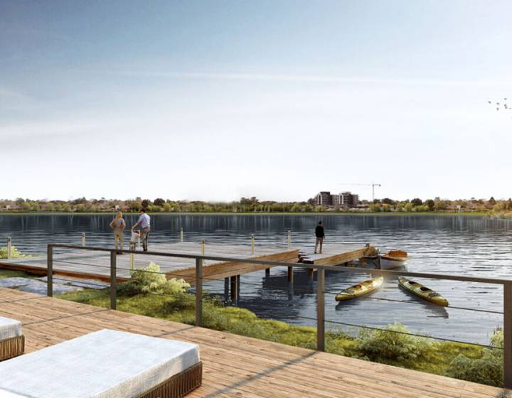 Apartamento Frente al Lago Calcagno